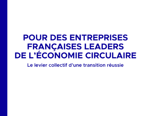 Couverture de l'étude de l'Institut Choiseul sur l'économie circulaire